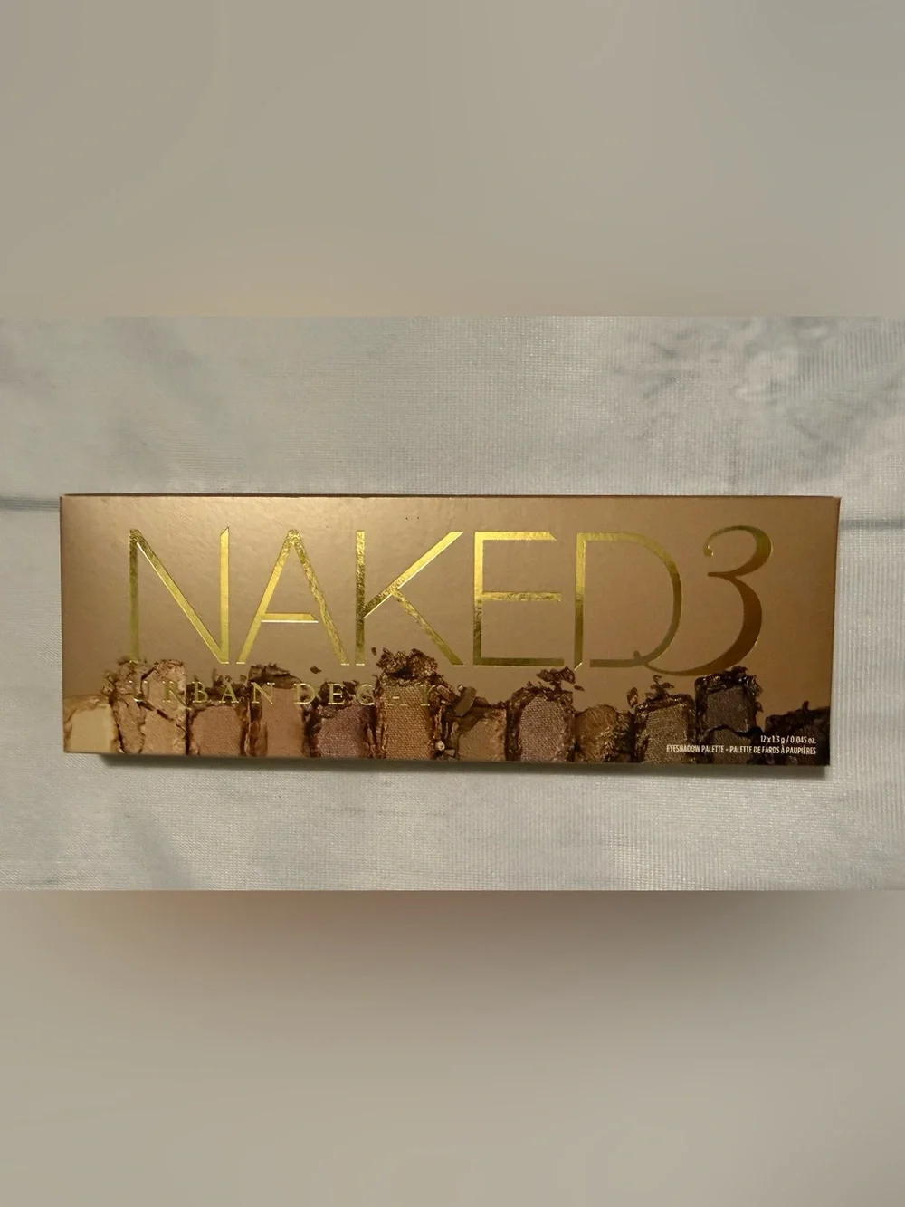 Urban Decay Naked 3 Eyeshadow Palette - Neutral Brown & Pink New